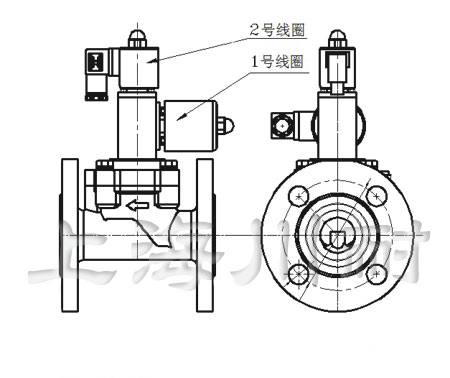 雙線圈自保持電磁閥結(jié)構(gòu)